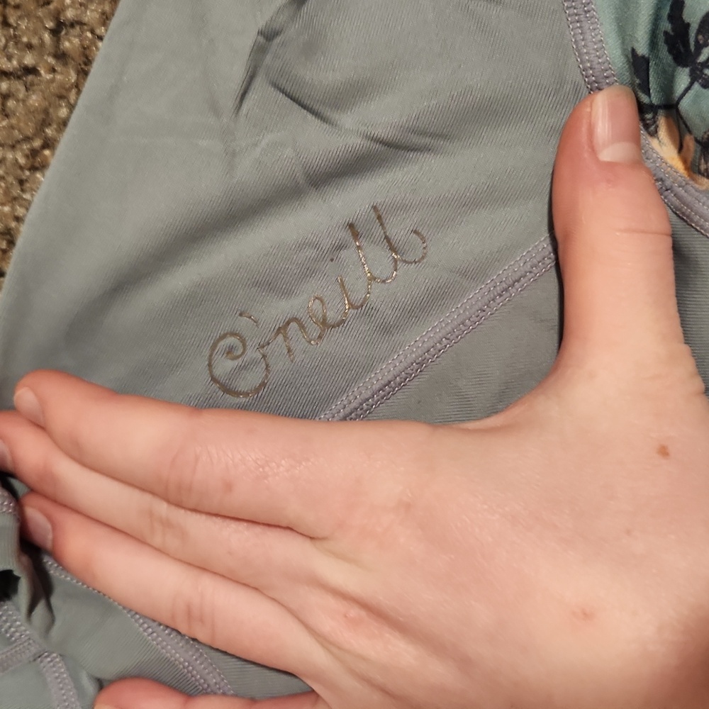 O'Neill Light Blue Performance Top / Rash Guard - Picture 2 of 4